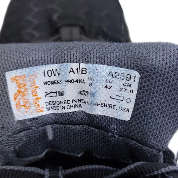 Timberland PRO Slip Resistant Anti Fatique Womens 10Wide Work Sneaker - Picture 8 of 10